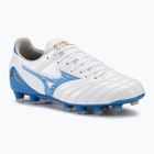 Încălțăminte de fotbal pentru bărbați  Mizuno Morelia Neo IV Pro FG laser blue/white