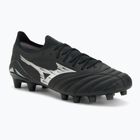 Încălțăminte de fotbal pentru bărbați Mizuno Morelia Neo IV β Elite FG black/galaxy silver/black