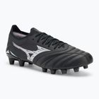 Încălțăminte de fotbal pentru bărbați Mizuno Morelia Neo IV β Elite FG black/galaxy silver