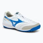 Încălțăminte de fotbal pentru bărbați Mizuno Morelia Sala Elite TF white/laser blue/gold