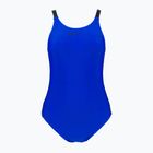 Costum de baie dintr-o singură piesă pentru femei Nike Logo Tape Fastback albastru NESSB130-416