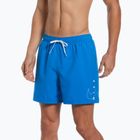 Pantaloni scurți de baie Nike Swoosh Break 5" Volley pentru bărbați, albastru NESSC601-458