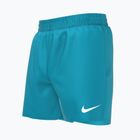 Pantaloni scurți de înot pentru copii Nike Essential 4" Volley, albastru clor NESSB866-445