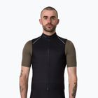 Vestă de ciclism pentru bărbați Rapha Brevet Element Wind Gilet black/grey