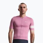Tricou de ciclism pentru bărbați Rapha Core Lightweight Jersey dusty mauve/white
