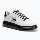 Încălțăminte pentru bărbați KARL LAGERFELD Kapri Kushion Outline Nft white leather w/black