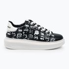Încălțăminte pentru femei KARL LAGERFELD Kapri Twin Nft Graffiti black/white leather