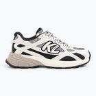 Încălțăminte pentru femei KARL LAGERFELD Orion Sidetrim black leather/textile w/white