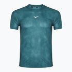 Tricou de alergare pentru bărbați Mizuno Impulse Core Graphic Tee evergreen