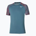 Tricou de tenis pentru bărbați Mizuno Mugen Shadow Tee blue mirage