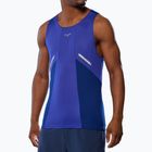 Tricou de alergare pentru bărbați Mizuno DryAeroFlow Tank reflexblue