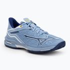 Încălțăminte de tenis pentru femei Mizuno Wave Exceed Tour 6 CC bel air blue/ bellwether blue/ white