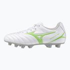 Încălțăminte de fotbal pentru copii Mizuno Monarcida Neo III Select Jr Md white/neon green