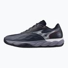 Încălțăminte de tenis Mizuno Wave Enforce Court CC odyssey gray/white/blue granite