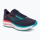 Încălțăminte de alergare pentru bărbați  Mizuno Wave Rider 29 odyssey gray/Ccapri breeze/calypso coral