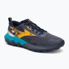 Încălțăminte de alergare pentru bărbați Mizuno Wave Ibuki 5 GTX odyssey gray/citrus/baritone blue