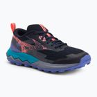 Încălțăminte de alergare pentru femei  Mizuno Wave Ibuki 5 Baritone blue/striking coral/irisbloom