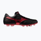 Încălțăminte de fotbal pentru bărbați Mizuno Morelia II Pro FG black/morelia 40th red/black sand