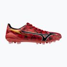 Încălțăminte de fotbalj Mizuno Alpha II Select AG morelia 40th red/black/gold