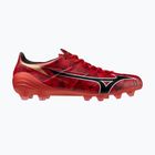 Încălțăminte de fotbal pentru bărbați Mizuno α II Japan Md morelia 40th red/black/gold
