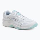 Încălțăminte de volei pentru femei Mizuno Thunder Blade Z white/blue tint