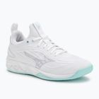 Încălțăminte de volei pentru femei Mizuno Wave Luminous 3 white/blue tint