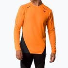 Longsleeve de alergare pentru bărbați Mizuno Tech Thermal Charge tangelo
