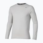 Longsleeve de alergare pentru bărbați Mizuno Core Impulse Tee vapor silver