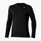 Longsleeve de alergare pentru bărbați Mizuno Core Impulse Tee black