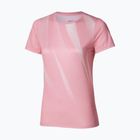 Tricou de alergare pentru femei Mizuno Core Graphic Tee bleached mauve
