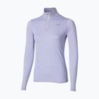 Bluză de alergare pentru femei Mizuno Core Impulse Half Zip Tee icelandic blue