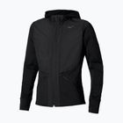 Geacă de alergare pentru bărbați Mizuno Warmalite Hybrid Full Zip Hooded black