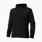 Geacă de alergare pentru bărbați Mizuno Active Alpha Hodded black