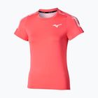 Tricou de tenis pentru femei Mizuno Daybreakers Printed calypso coral