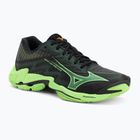 Încălțăminte de volei Mizuno Wave Lightning Elite black/glowing apple/mandarin orange