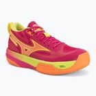 Încălțăminte de volei Mizuno Neo Jump pink tetra/fortune yellow/light