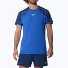 Tricou pentru bărbați Mizuno Stargazer Shadow Polo dazzling blue