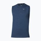 Tricou de alergare pentru bărbați Mizuno Impulse Core Sleeveless estate blue