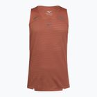 Tricou de alergare pentru bărbați Mizuno Tech Light Tank copper brown