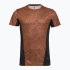 Tricou de alergare pentru bărbați Mizuno Active DryAeroFlow Graphic copper brown