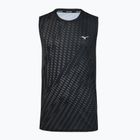 Tricou de alergare pentru bărbați Mizuno Core Graphic Sleeveless black/gray