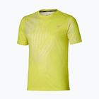 Tricou de alergare pentru bărbați Mizuno Core Graphic Tee lightning yellow