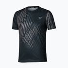 Tricou de alergare pentru bărbați Mizuno Core Graphic Tee black/gray