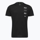 Tricou de alergare pentru bărbați Mizuno Core Run Short Sleeve Tee black