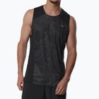 Tricou de alergare pentru bărbați Mizuno Active DryAeroFlow Graphic Tank Top black/gray