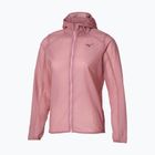 Geacă de alergare pentru femei Mizuno Tech Light Hooded Jacket rose elegance