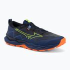 Încălțăminte de alergare pentru bărbați Mizuno Wave Daichi 9 estate blue/lightning yellow