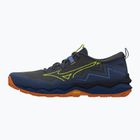 Încălțăminte de alergare pentru bărbați Mizuno Wave Daichi 9 estate blue/lightning yellow