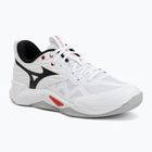 Încălțăminte de volei Mizuno Wave Momentum Pro white/black/fiery red