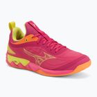 Încălțăminte de volei Mizuno Wave Luminous 3 mugen pink tetra/fortune yellow/ligh